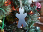 Metal Gingerbread Man Ornament * Christmas Decor * Winter Gifts * Christmas Cookie Ornament * Snow Gifts * Wintery Ornament Gift