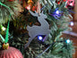 Metal Reindeer Ornament * Christmas Decor * Winter Gifts * Deer Ornament *Rudolf Gifts * Wintery Ornament Gift * Woodland Animals