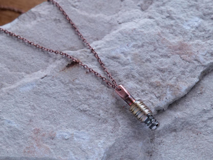Abstract Necklace for Women * Copper Steampunk Pendant Necklace* Gift for Her * Copper Anniversary Gift * Anniversary for Her
