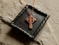 Forged Raw Copper Celtic Cross * Hammered Cross Pendant * Christian Gift for Men or Women * Forged Cross Necklace *Handmade Copper Necklace