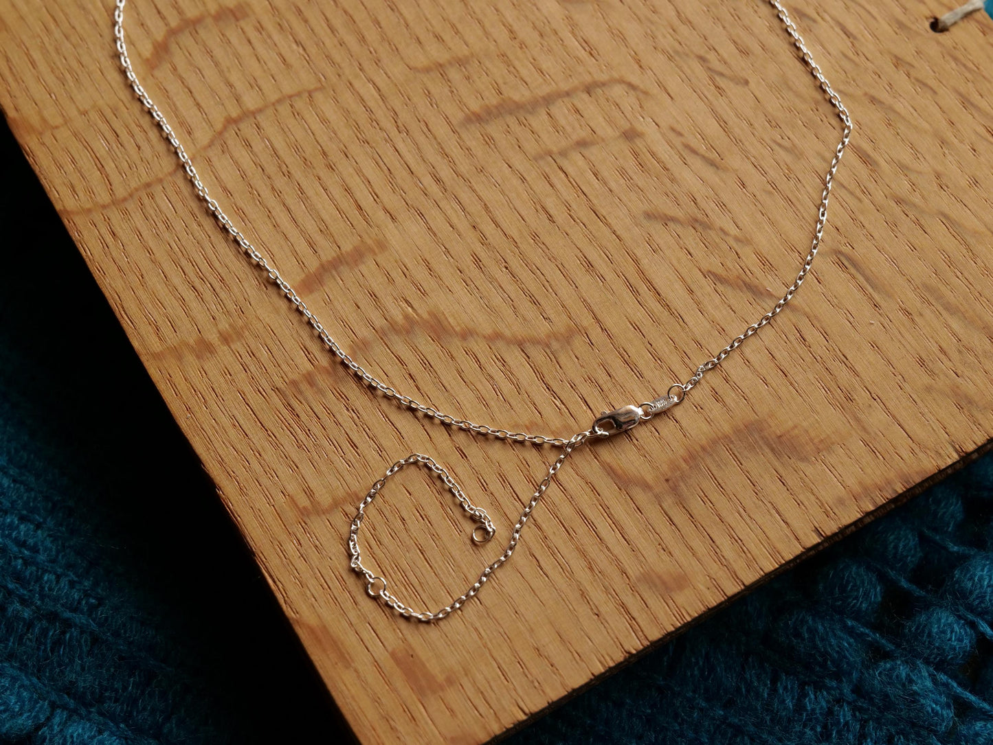 Sterling Silver Cross Necklace * Hammered Silver Cross Pendant * Christian Gift for Men Women * Sterling Silver Cross Pendant Handmade