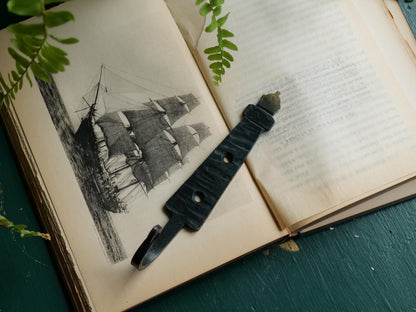 Hand Forged Lighthouse Hook * Nautical Decor * Lighthouse Gifts * Nautical Gifts * Lighthouse Decor * Nautical Wall Decor * Seaside Decor