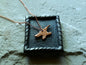 Hand Forged Raw Copper Anvil Pendant * Hammered Anvil Necklace for Blacksmiths* Blacksmith Necklace * Gift for Blacksmiths