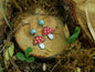 Enameled Red Mushroom Necklace Pendant * Enameled Mushroom Earrings * Handmade Enameled Mushroom Jewelry