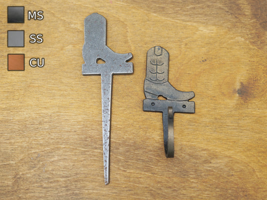 Cowboy Boot Hook Blank