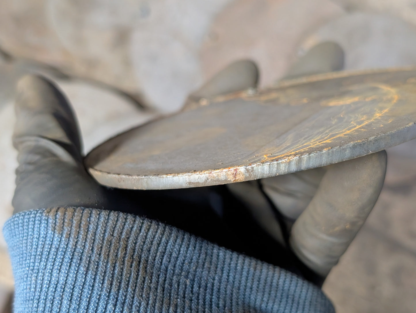 Factory Seconds: 4-3/4" Mild Steel Circles (14 pc)
