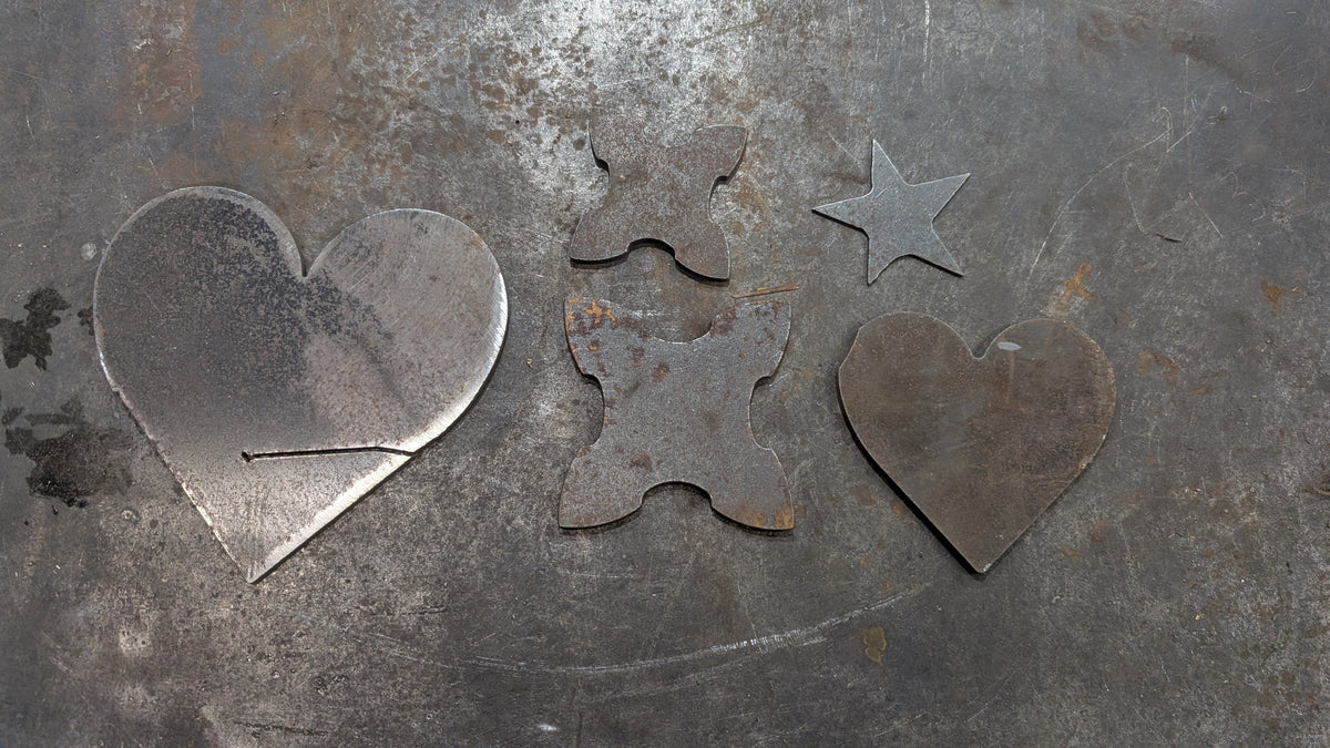 Lot #36: Bowl Blanks, Crosses, Trivets, and misc