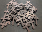 Lot #22: Qty of 50 Cross pendants in copper