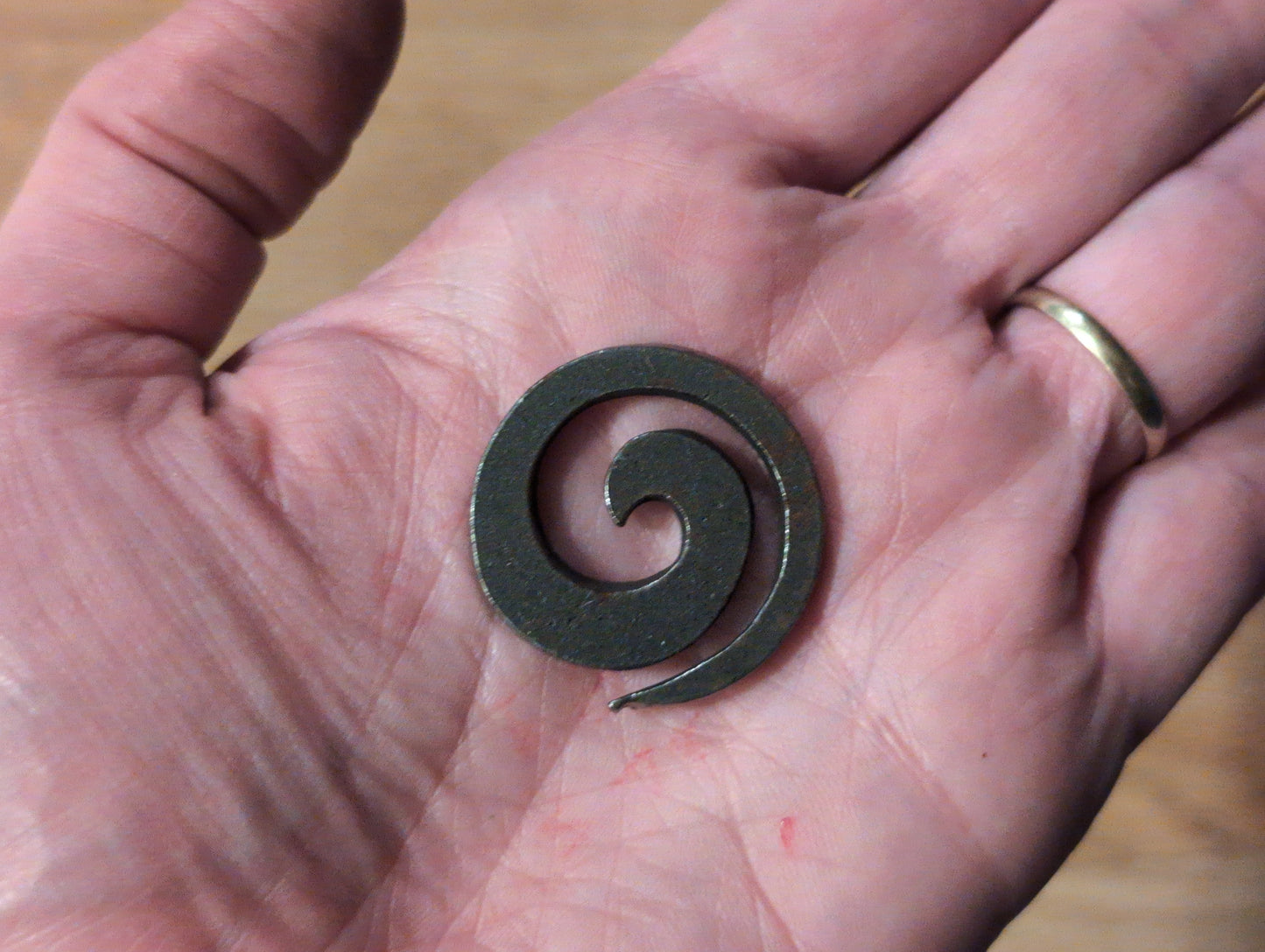 Swirl Pendant Blank (Clearance)