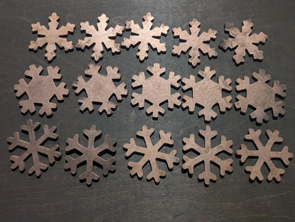 Lot #3: Qty of 15 Ornaments in 10 gauge copper