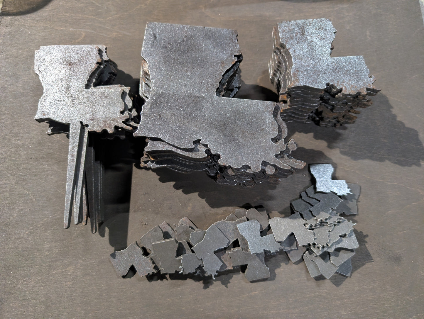 Lot of Louisiana Blanks