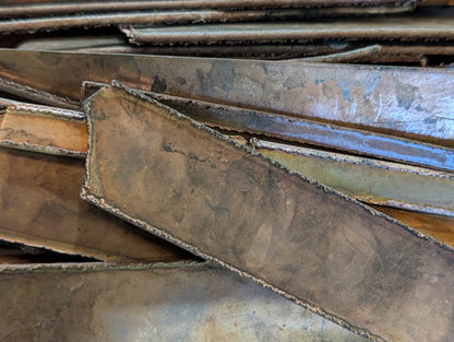 Factory Seconds: 4 lbs of Straight Pieces of Scrap Copper (16 gauge )