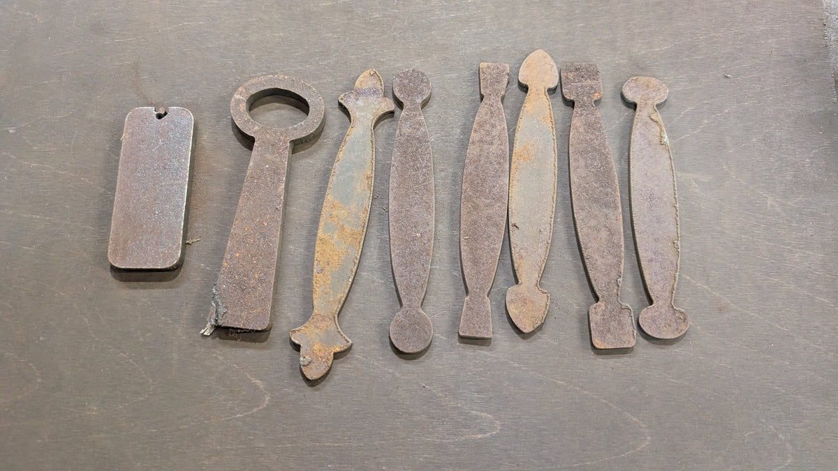 Lot #43: assorted blanks (79 pieces)