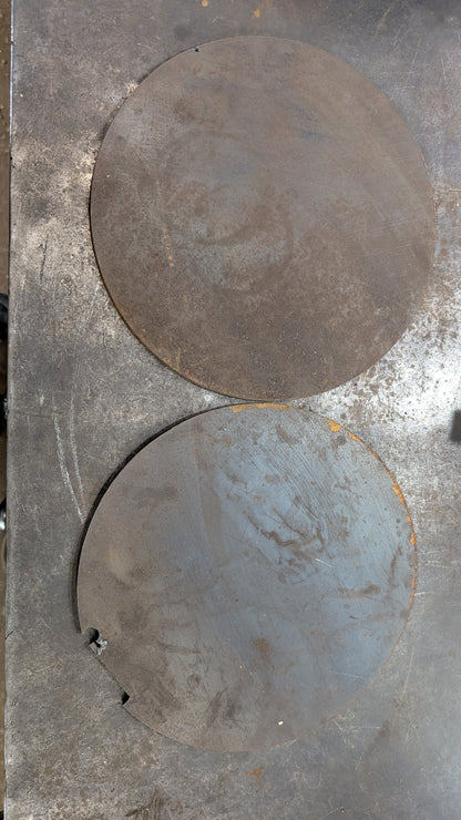 Lot #36: Bowl Blanks, Crosses, Trivets, and misc