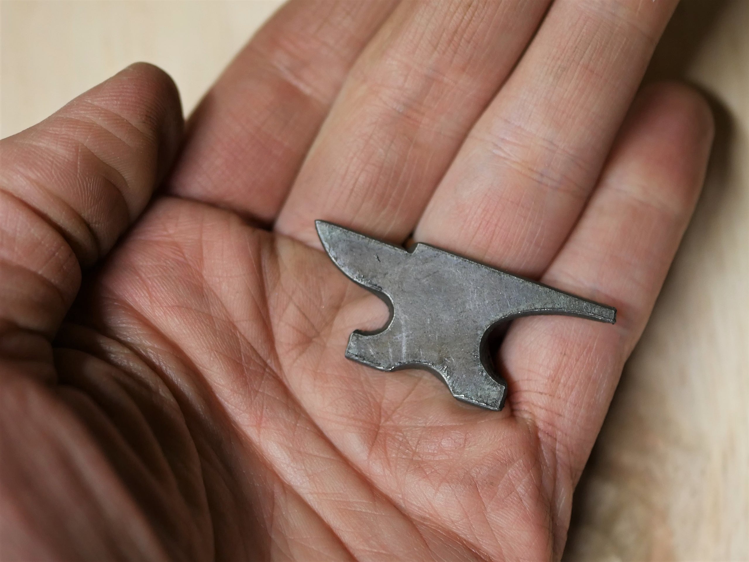 Metal Anvil Keychain Blanks for Blacksmiths